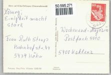 56462 W5439 Höhn , Westerw - Blick auf Höhn-Oellingen