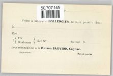 Sauvion Cognac AKU2 Alkoholwerbung