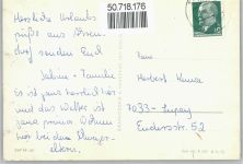 17268 O2090 Templin - rathaus, Berliner Tor, FDGB-Erholungsheim Aufbau, Schultor