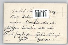 Blumenvase , Geburtstag , Prägedruck gedeckter Tisch