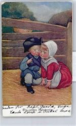 No.896 , Ein großes Geheimnis , Kinder im Stroh Vienne