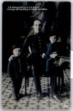 König Alfonso XIII mit Kindern Adel Spanien