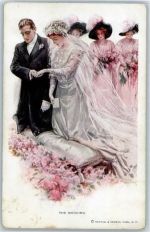 No.188 , Hochzeit Reinthal u. Newman Künstlerkarte