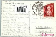 6850 Dornbirn - Export Textilmesse 1951