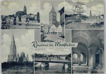 48429 W4440 Rheine - Markt Schwimmbad St. Antonius Basilika Emsbrücken Vorhalle