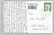 47441 W4130 Moers - Neumarkt Rathaus Königl.Hof Hallenbad Stadtpark Kreishaus Schloß Denkmal Kurfürstin Louise Henriette