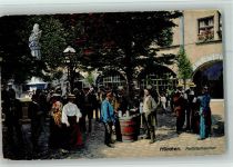 W8000 München Hofbräuhaushof Hofbräuhaus 1913