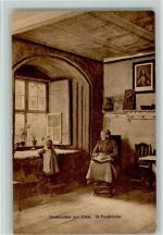 Großmutter und Enkel 1912 AK Buch lesen