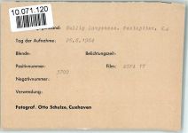 25863 W2251 Langeneß FOTO KEINE AK Westspitze Luftaufnahme