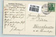 99974 O5701 Saalfeld b Mühlhausen, Thür 1906 - Marktplatz Denkmal