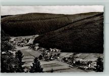 75337 W7546 Enzklösterle - Ortsansicht mit Gasthof Pension Enztallust