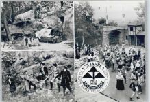 O4308 Thale 75 Jahre Harzer Bergtheater Sommernachtstraum Shakespeare Räuber Schiller Stadthauptmann Karst zu Quedlinburg Auenmüller Theater