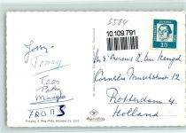 56859 W5584 Bullay - Luftaufnahme Ortsansicht mit Berghotel und Jugendheim Marienburg