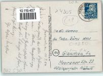 06507 O4305 Gernrode , Harz 1950 - Stiftskirche St. Cyriaki v. Südwesten gesehen Ortsansicht