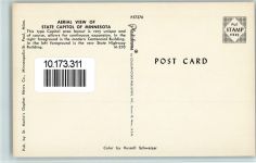 1970 - Luftbild - Minnesota - sehr gute Erhaltung AK