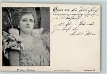 Clara Ward , Prinzess Chimay - Frauenschönheit der Belle Epoche Glamour 1901