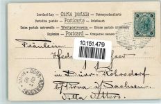 Karlovy Vary Karlsbad 1902 - Denkmal Mareinbild im Walde AK Verlag Poy