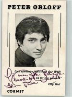 Peter Orloff - Autogramm Schlagersänger KEINE AK