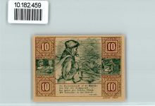 55765 W6588 Birkenfeld , Nahe - Notgeld Mann mit Pfeife