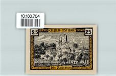 06507 O4301 Rieder b Quedlinburg - Notgeld Roseburg
