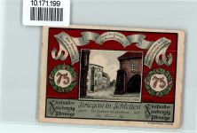 Striegau Strzegom - Notgeld Bruno Handke