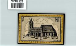15230 O1200 Frankfurt , Oder - Notgeld Marien-Kirche von Süden