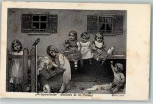 Krippenkinder AK Löwe, M. 1924