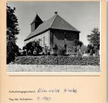 27472 W2190 Altenwalde FOTO KEINE AK Kirche Foto montiert auf Karton
