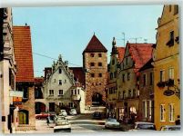 86650 W8853 Wemding - Gasthaus Zum weißen Hahn Tor