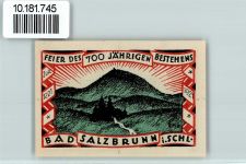 Bad Salzbrunn Szczawno-Zdroj - Notgeld