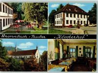 97877 W6980 Bronnbach , Tauber - Gasthaus Pension Klosterhof