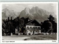 82491 W8104 Grainau Gebrauchsspuren Gasthaus Alpspitz