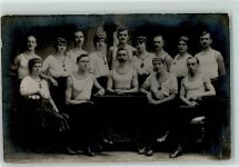 Turnergruppe AK Turnen 1912 Privatfoto AK