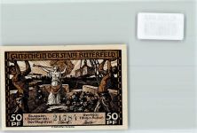 06749 O4400 Bitterfeld - Notgeld 50 Pfennig Hausbrand und Kleingewerbe