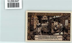 06749 O4400 Bitterfeld - Notgeld 50 Pfennig Hausbrand und Kleingewerbe