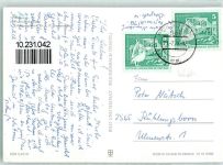 07381 O6840 Pößneck - Rathaus Posthirsch-Hotel Erholungsheim Dt. J. P. Semmelweiß