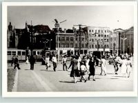 Kattowitz Katowice Foto AK Der Ring Straßenbahn
