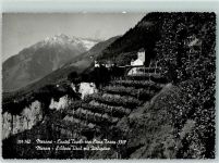 39012 Meran Merano - Castel Tirolo con Cime Tesso Schloss Tirol mit Zielspitzw