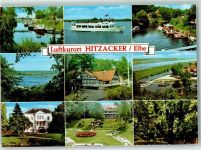 29456 W3139 Hitzacker (Elbe) - Minigolfanlage Elbe Gasthaus Fahrgastschiff Hausboot