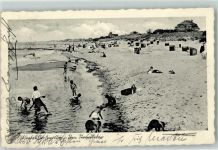 Großmöllen Mielno 1937 - Ostseebad Strandleben
