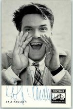 Ralf Paulsen Originalautogramm Schlagersänger