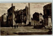 Leuven Louvain / Löwen - WK I Rue Juste Lipse 1914