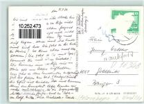 16348 O1292 Stolzenhagen b Wandlitz - Rückseite mit Abschürfungen bzw Kleberesten