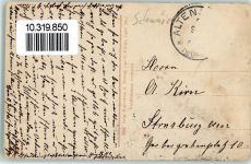Verlag Fuchs Nr. 2042 Kuh Volksleben Schwarzwald Gebrauchsspuren