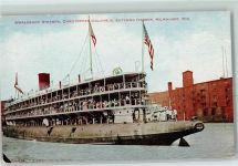 Milwaukee - Dampfschiff Christopher Columbus Hafen