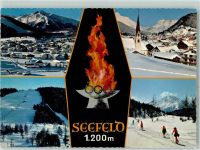 Seefeld in Tirol Winterspiele AK Olympiade 1976