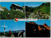 Franz Fischer Hütte - Faulkogel Ankogel Gipfelkreuz Mosermandl Sonnenuntergang am Mosermandl