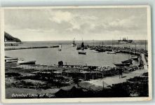 18551 O2331 Lohme , Rügen - Hafen Segelboote