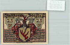 03149 O7570 Forst Lausitz - Notgeld Güterzug