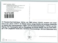 Hollhaus Winter Beschreibung aufgeklebt Hüttenstempel